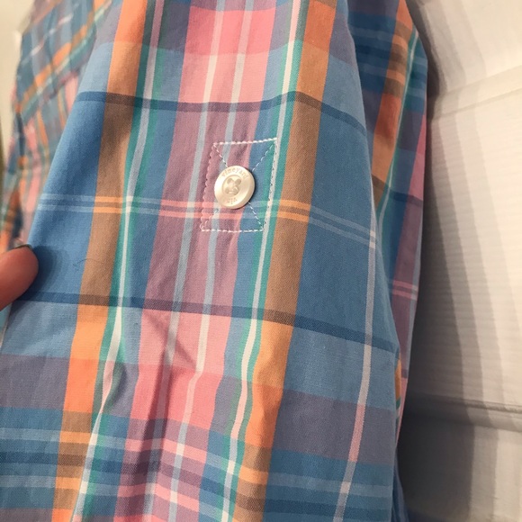 Vineyard vines half button blouse - Picture 5 of 6
